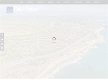 Tablet Screenshot of parkwestinc.com